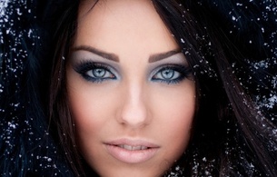 beautiful, eyes, hair, face, beauty, cute