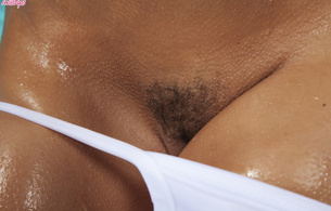 abigail mac, pool, babe, brunette, big tits