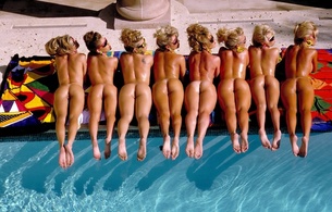 blonde, sexy girl, bikini wallpaper, 8 babes, laying, naked, pool, water, legs, feet, nice rack, sexy ass, hot, ass wallpaper, whores