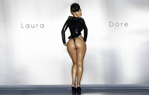 laura dore, glamour, model, amazing, big ass, sexy, hot, perfect ass, butt, jacket, hat, leather, beautiful buns, gorgeous, round ass, juicy, super ass, high heels, own work, hi-q, oily, fetish model, nice rack, ass wallpaper, oiled