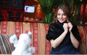 nikia a, russian, smile, lovely face, eyes, face, young