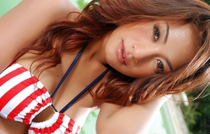 prissila khan, brunette, thai, model, bikini, non nude, beautiful, cute, curves, rack, cleavage, busty