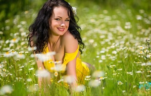 katie, brunette, sexy girl, adult model, :), beautiful, smile, hi-q, close up