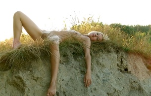 desiree, sandpit, blond, natural, shaved, clean, beauty, desire a