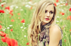 adorable, amazing, blonde, beauty, girl, hot, natural, perfect, 100% natural, all natural, lips, flowers
