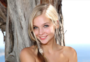 blonde, sexy, smile, outdoor, sienna, young