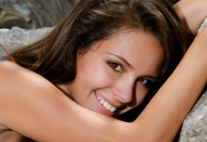 arina f, emmy, cutie, tanned, brunette, smile