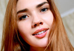 georgia, viva, model, blue eyes, russian, sensual lips, face, 4k, portrait