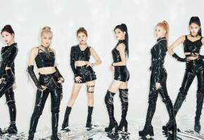 la di da, 6 ladies, k-pop, girlgroup, pvc, boots, asian, overknee boots, 6 girls, everglow, kim si-hyeon, sihyeon, mia, onda, aisha, yiren, fetish babe, babes in boots