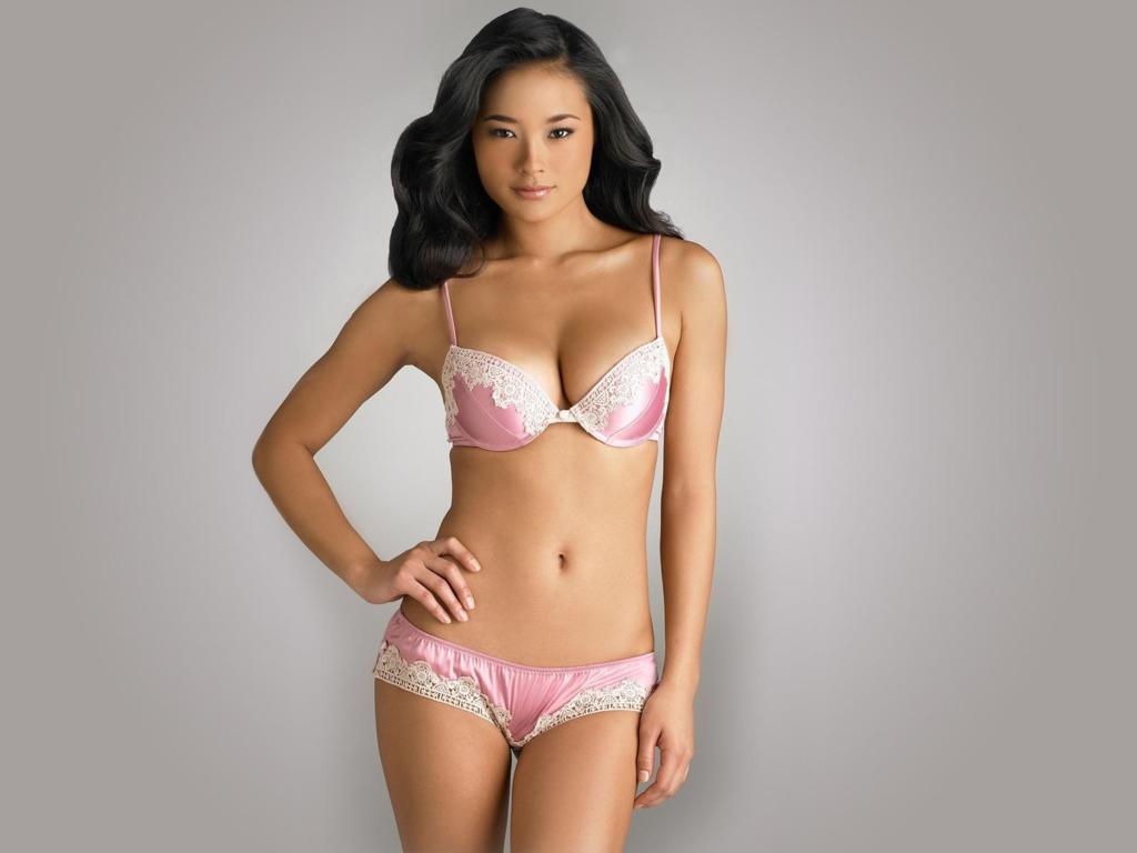 brunette, asian, lingerie, jarah mariano
