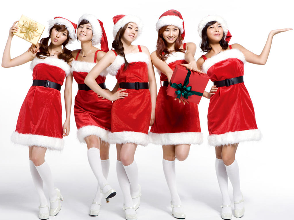 asian, christmas, smile