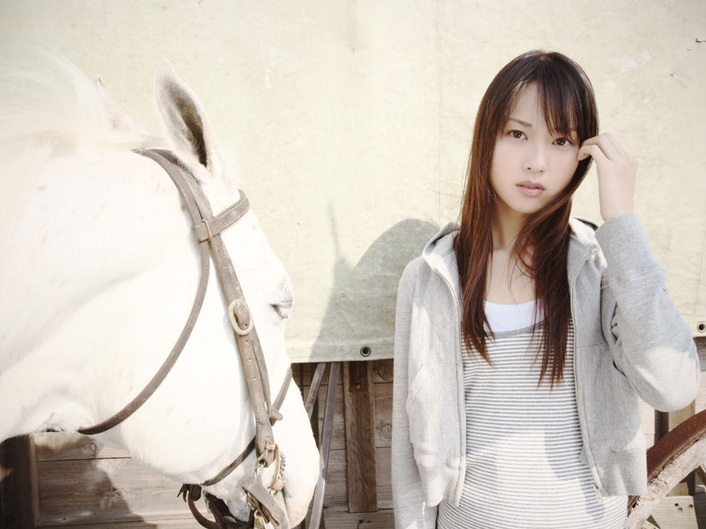 asian, horse, sexy, brunette