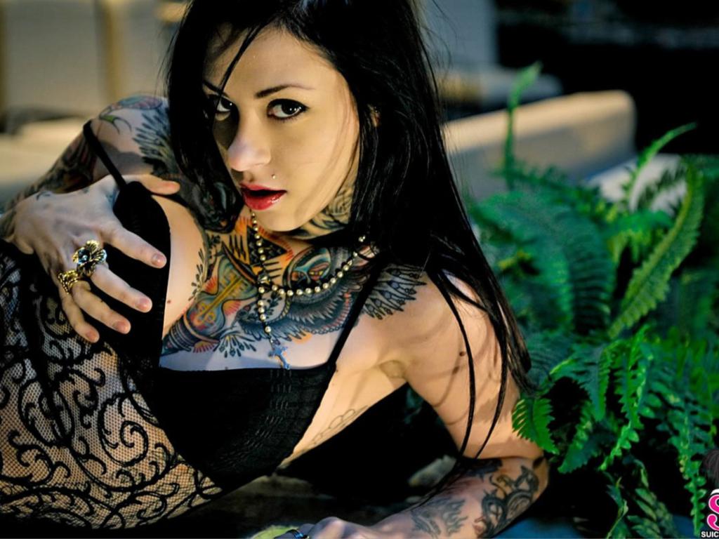 model, sex, sexy, girls, ass, tattoo, body art