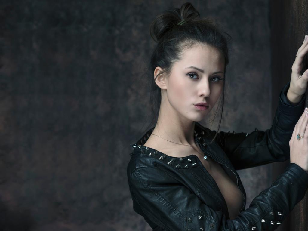 catherine timokhina, brunette, sexy girl, russian girl, portrait, decollete, lovely face, view, look, skinny, delicious, sexy, perfect girl