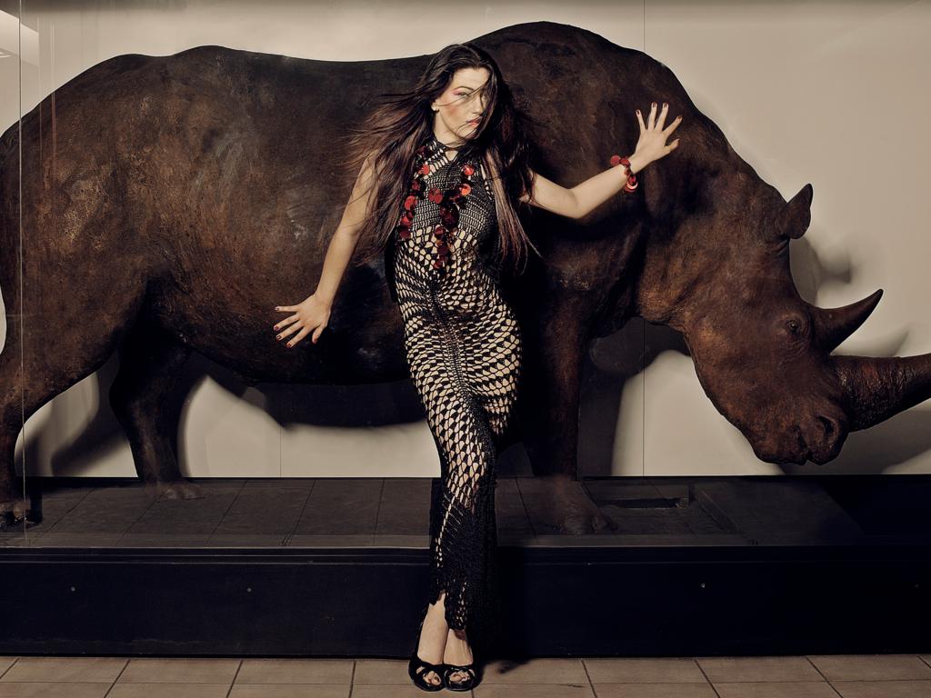 glamour, model, long hair, tight clothes, fishnet, lingerie, robe, jewelry, erotic, photoshoot, rhino, brunette, sexy babe