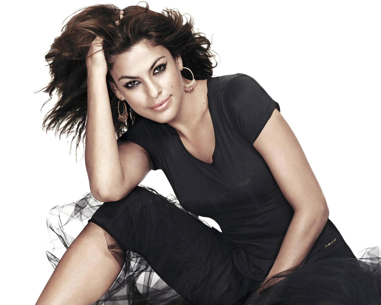 eva mendes, actress, brunette