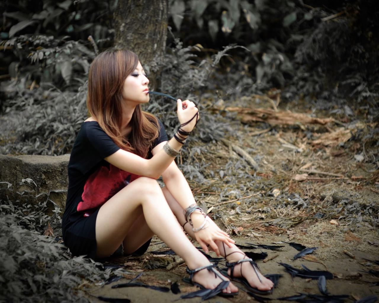 asian, girl, lingerie, brunette, mikako zhang, mikako zhang kaijie, mikao, mm mikao