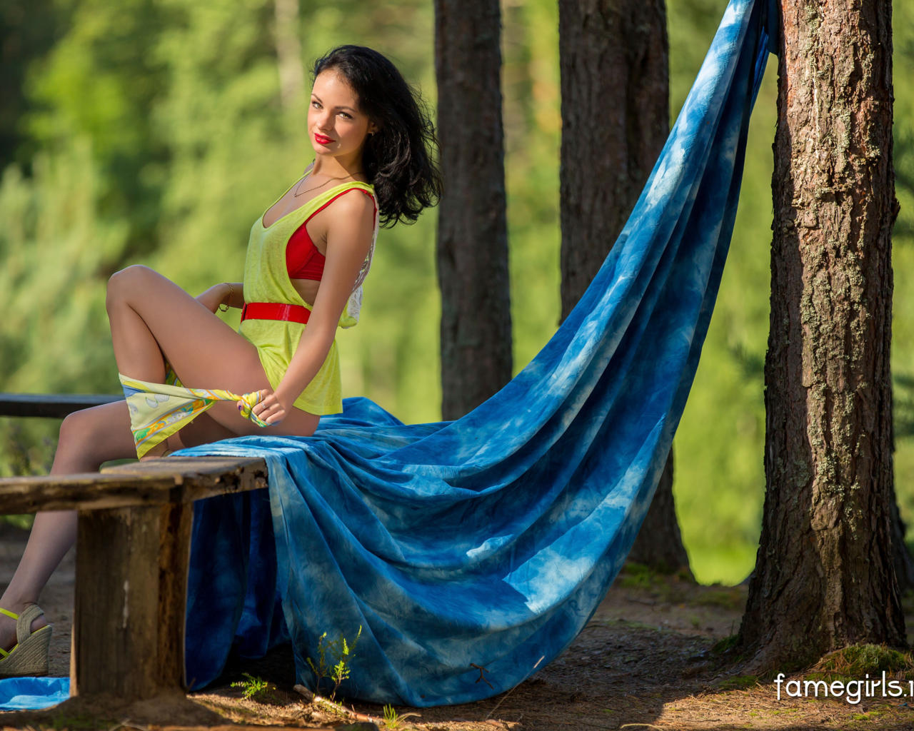 katie, brunette, sexy girl, adult model, :), beautiful, hi-q