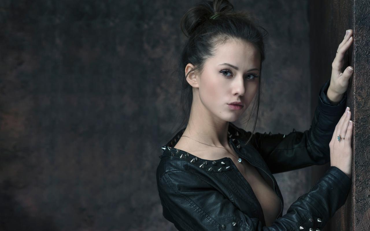 catherine timokhina, brunette, sexy girl, russian girl, portrait, decollete, lovely face, view, look, skinny, delicious, sexy, perfect girl