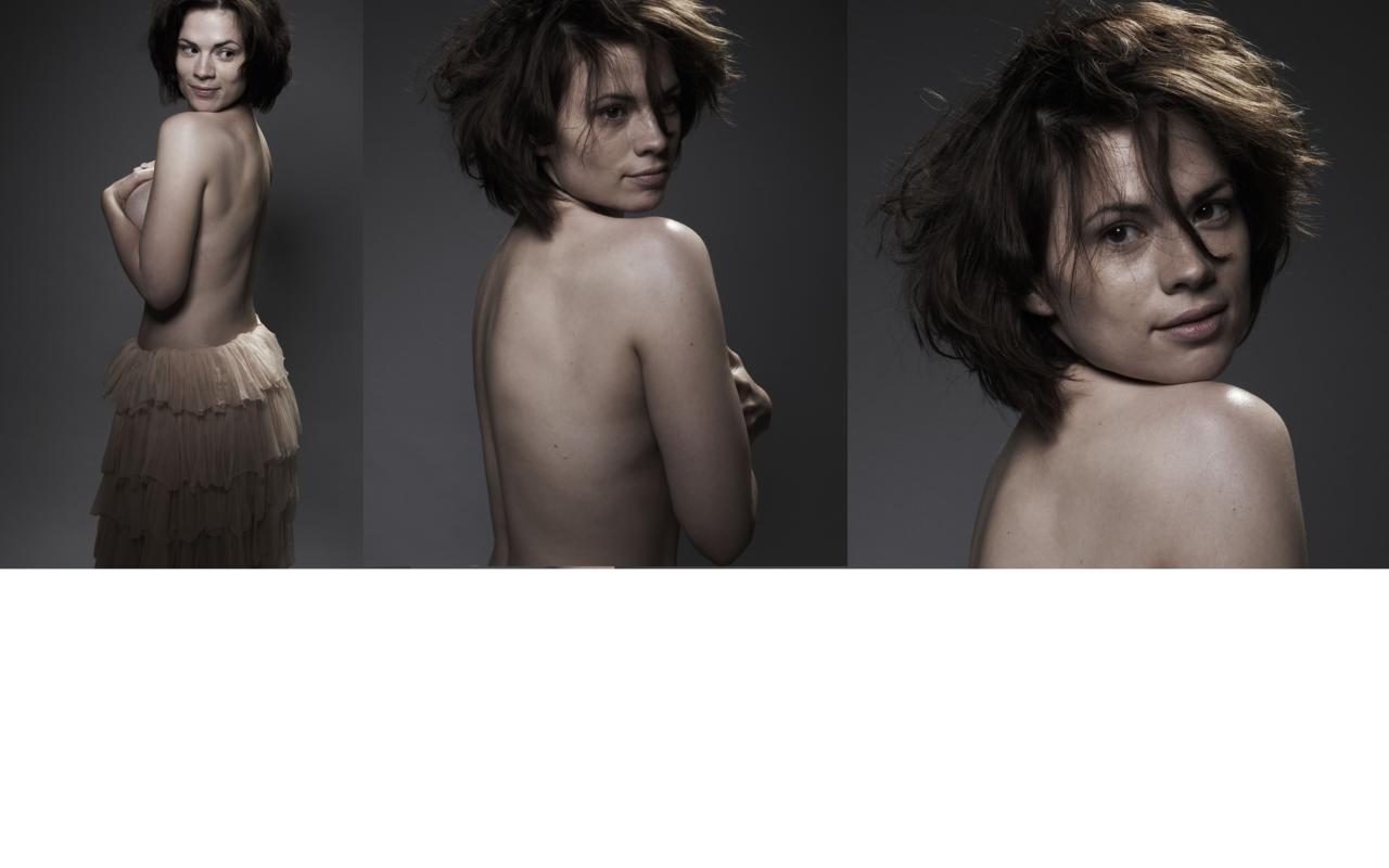 hayley atwell, actress, peggy carter, agent carter, collage, short hair