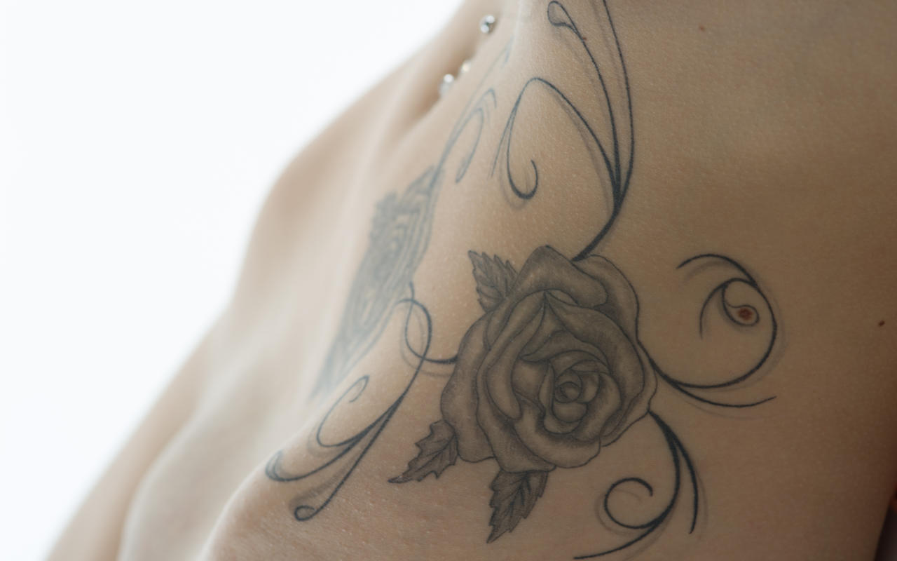 princess, erotic, shaved pussy, shaved, nude, naked, tattoo