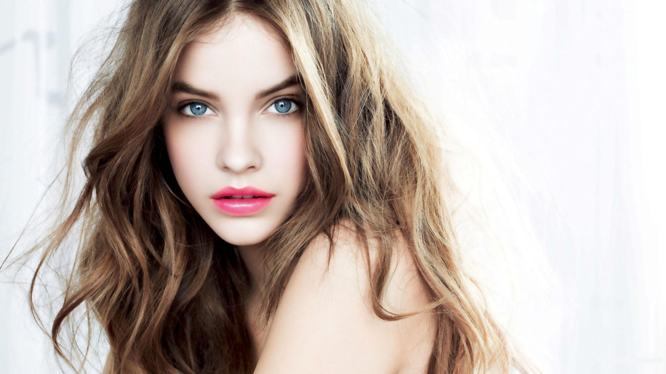 barbara palvin, top model, brunette, blue eyes, sensual lips, face, beautiful, 4k, uhd