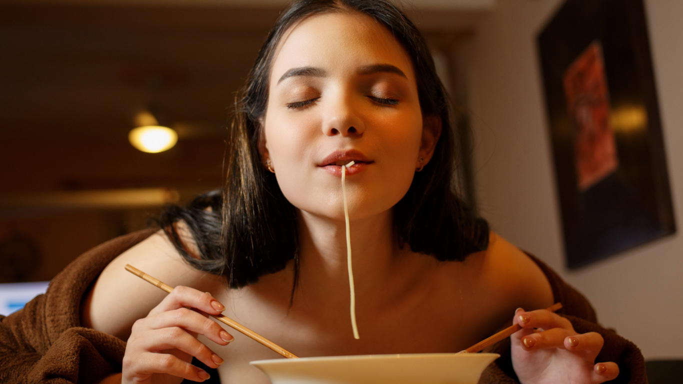 chanel fenn, brunette, tits, spaghetti, smile, closed eyes, face, cute, sweet, cutie, cali, sandra