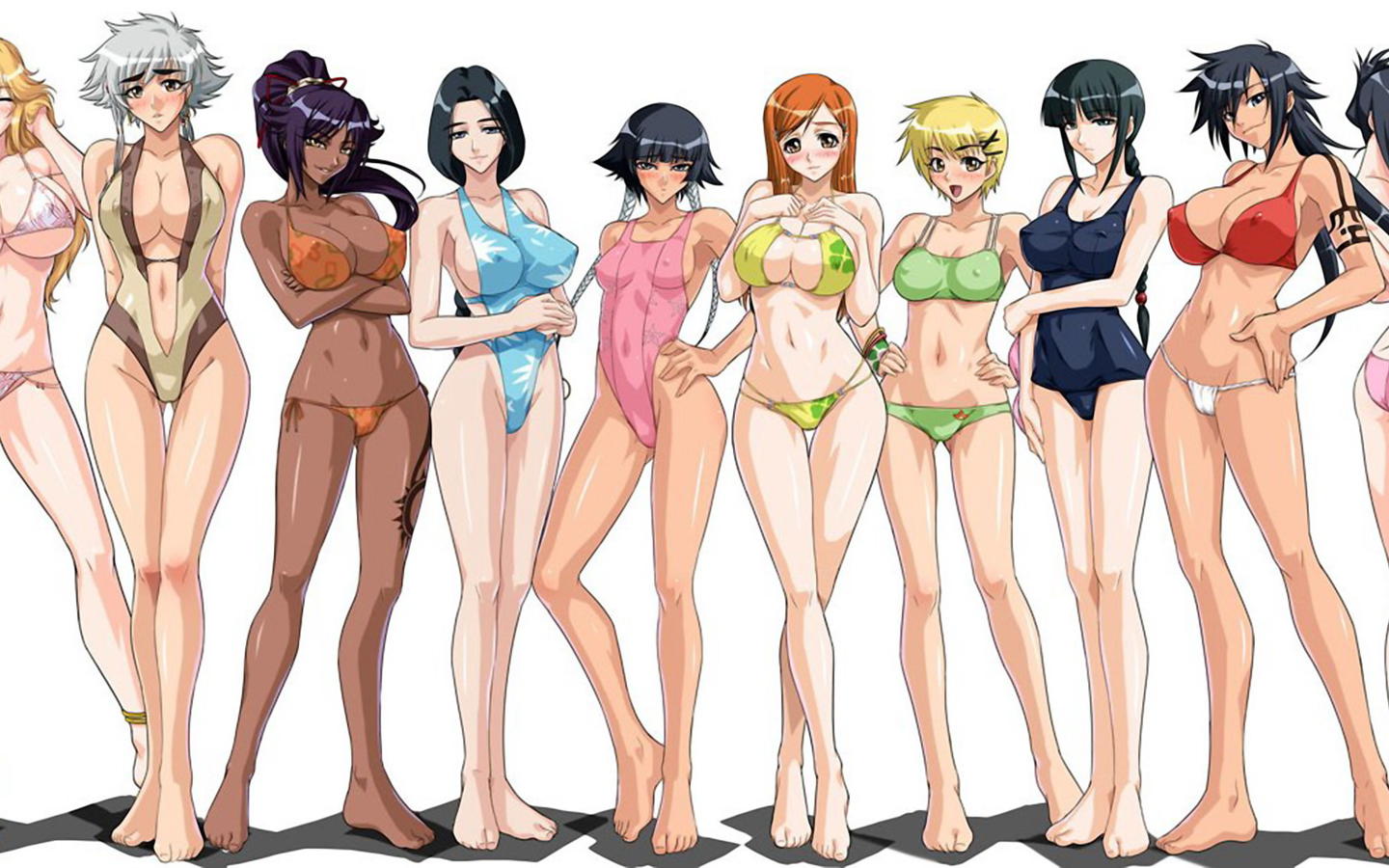 fantasy, girl, bikini, anime, bleach
