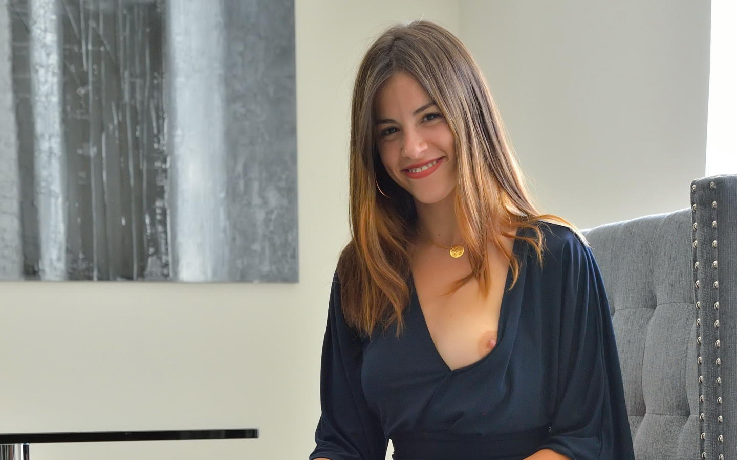 chloe, ftvgirls, soft play, cute, tits out, smile