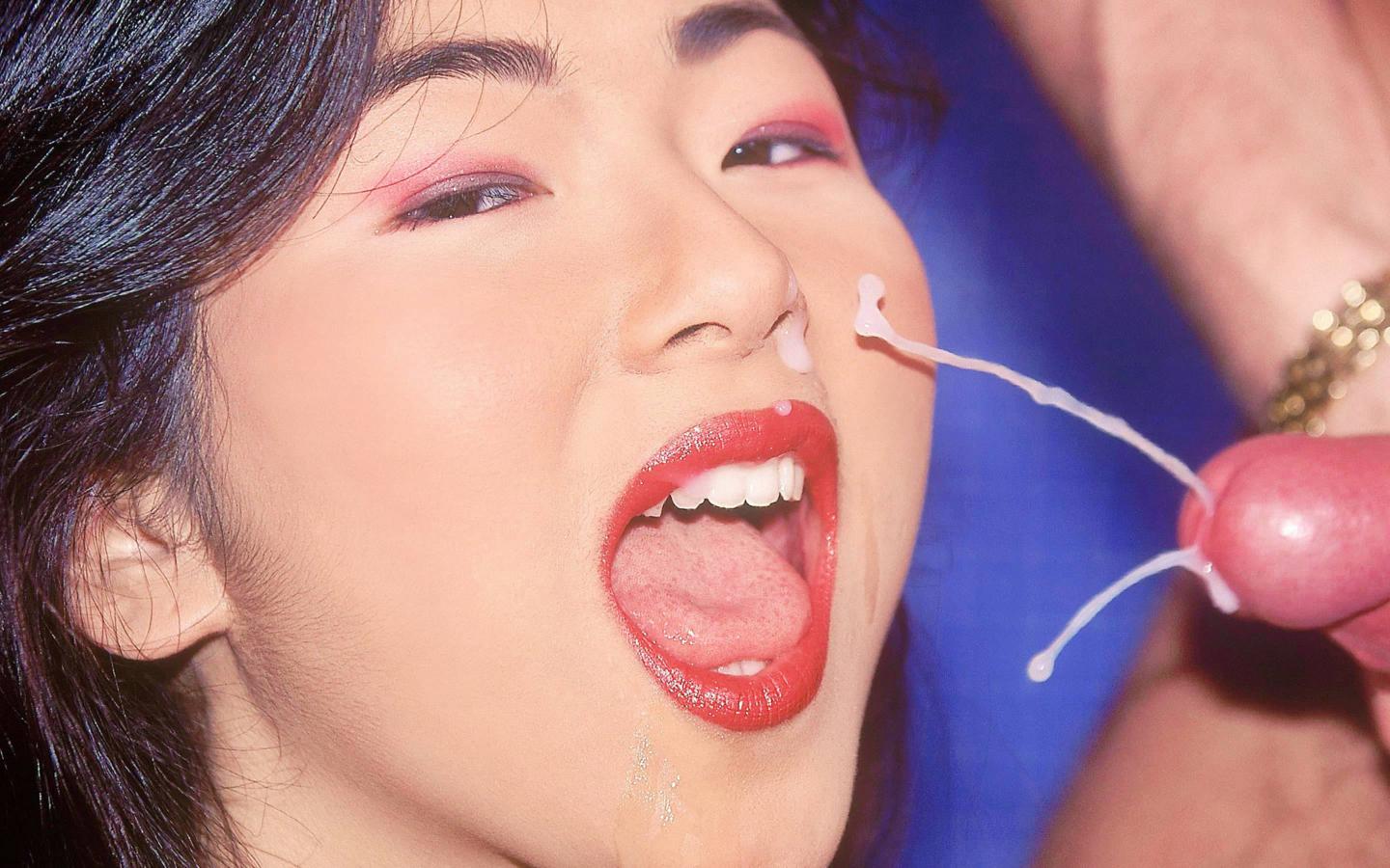 Download Photo 1440x900 Asian Bitch Mouth Wide Open
