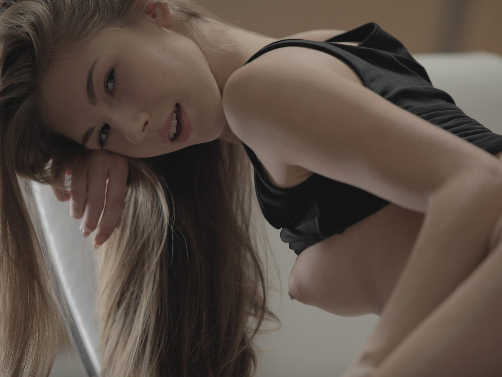 hot, sexy, babe, tits, anjelica, nipples, puffy nipples, delicious, natural, krystal boyd