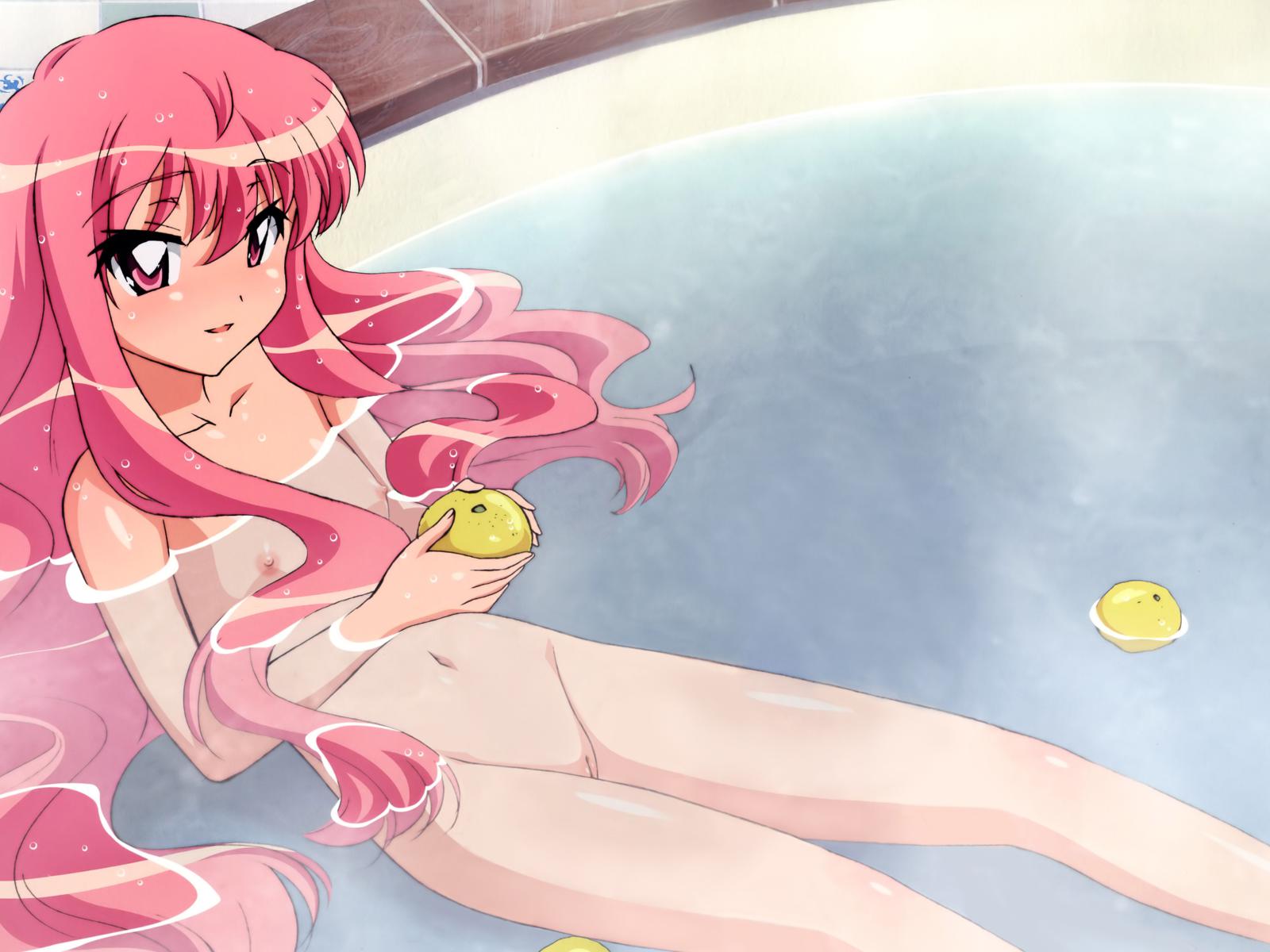 anime, redhead, skinny, bitch, virtual, sexy babe, sitting, naked, tiny tits, nipples, shaved, cunt, pool, water, teasing, hi-q