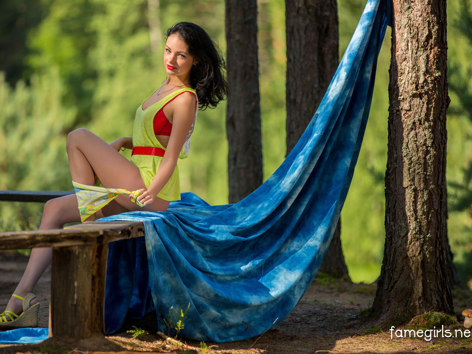 katie, brunette, sexy girl, adult model, :), beautiful, hi-q