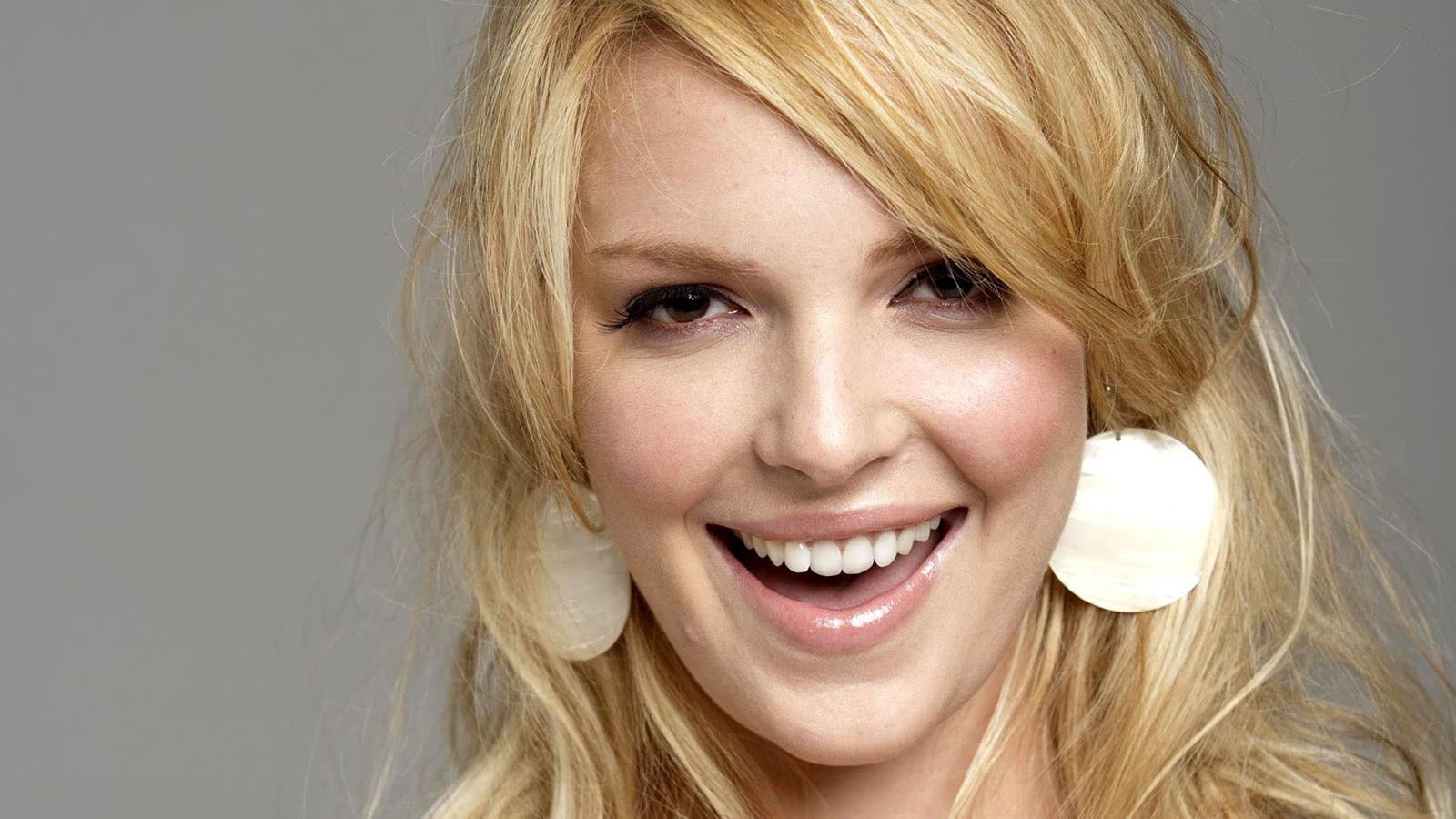 katherine heigl, actress, blonde, smile
