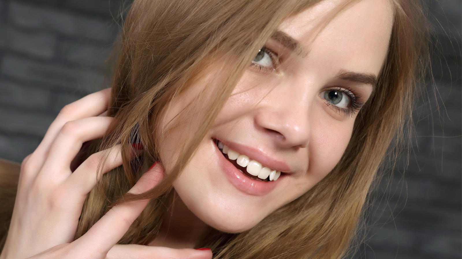 caroline, mpl, blue, cute, long hair, smile, carolina sampaio, carolina