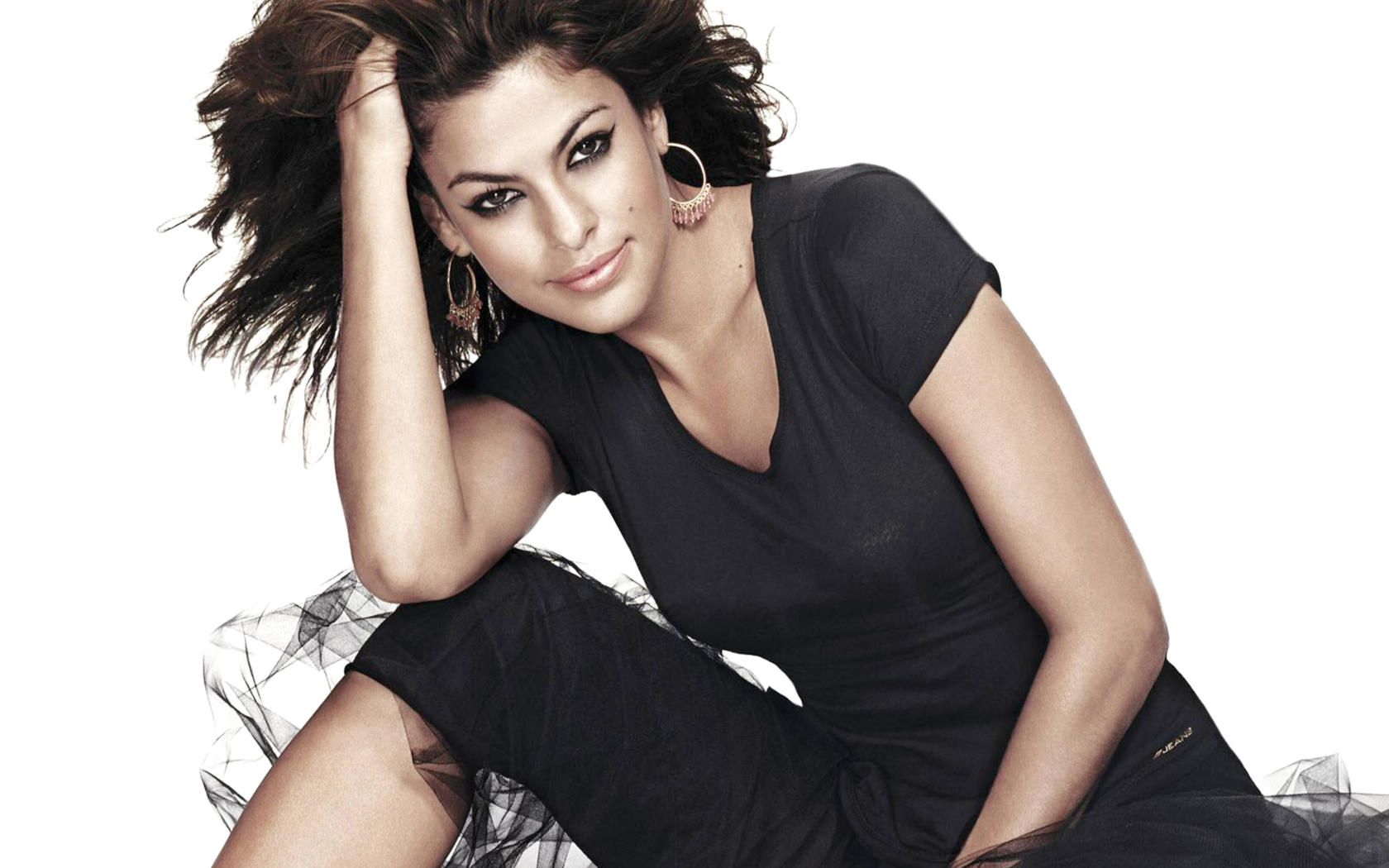 eva mendes, actress, brunette