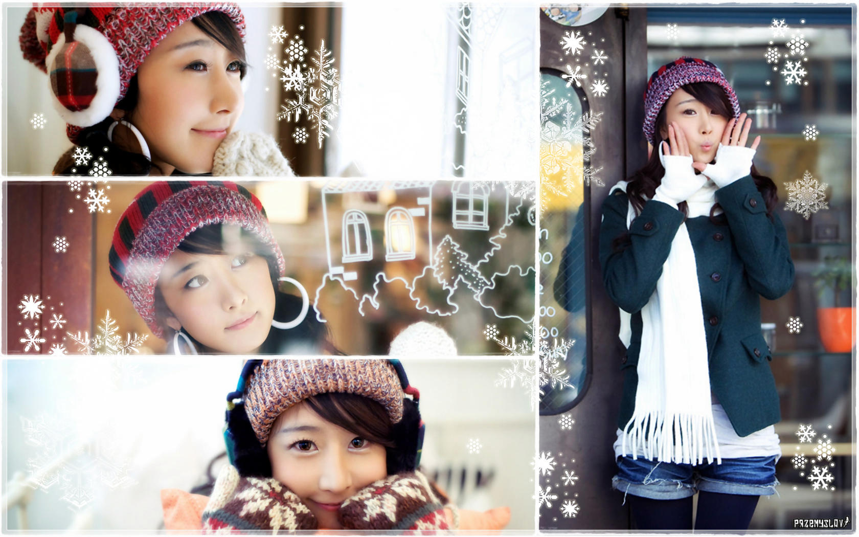 asian, smile, brunette