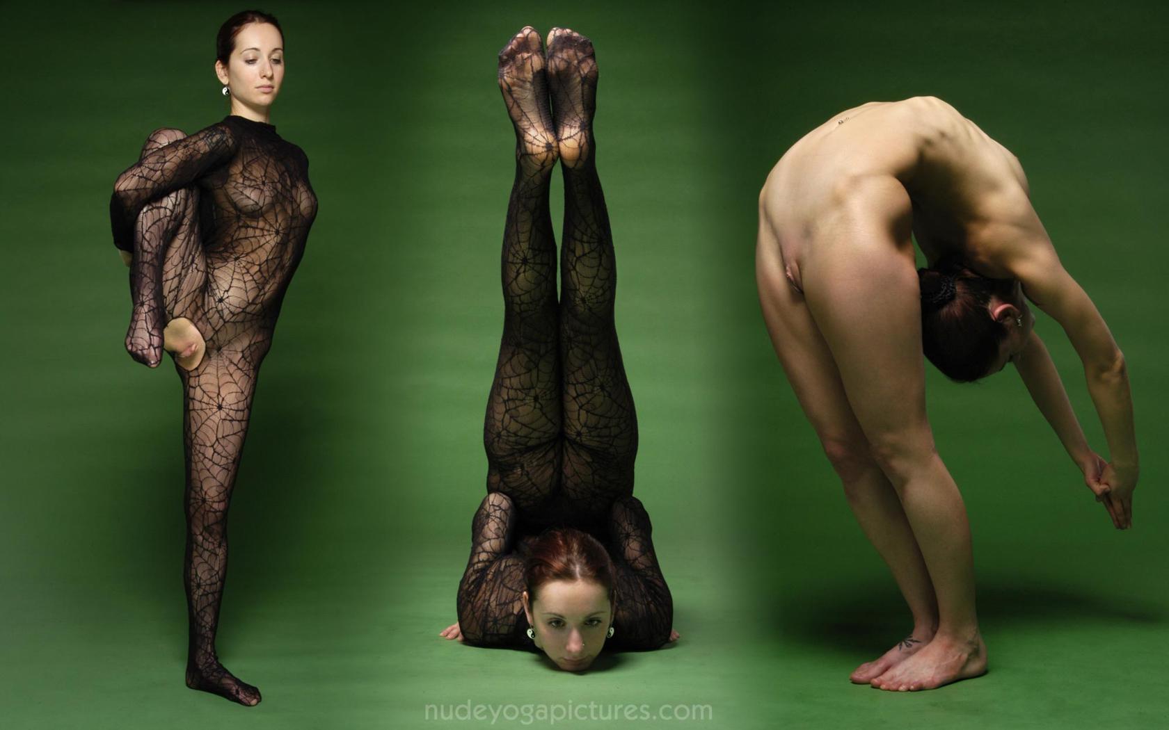 flexible, gymnast, yoga, lingerie, nude