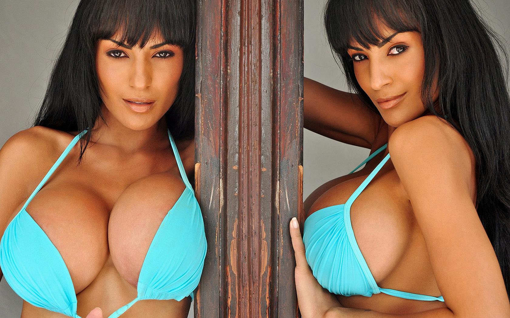 fernanda ferrari, brunette, brazilian, latina, sexy, boobs, big boobs, huge tits, bikini, compilation