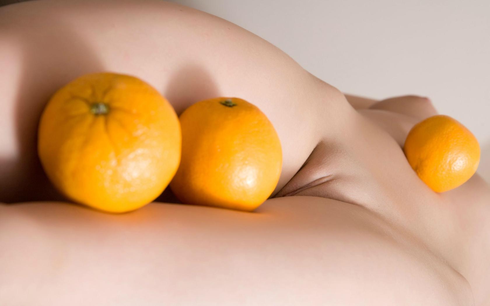 oranges, pussy, boobs, beauty, orange, fruit, fruits, body, anna, anna ac, anna e, anna g, cathy, katya