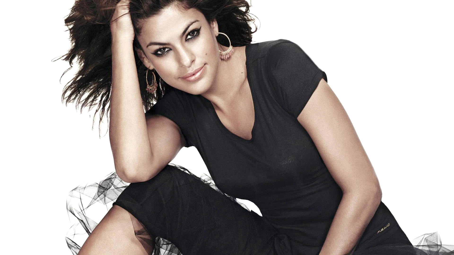 eva mendes, actress, brunette