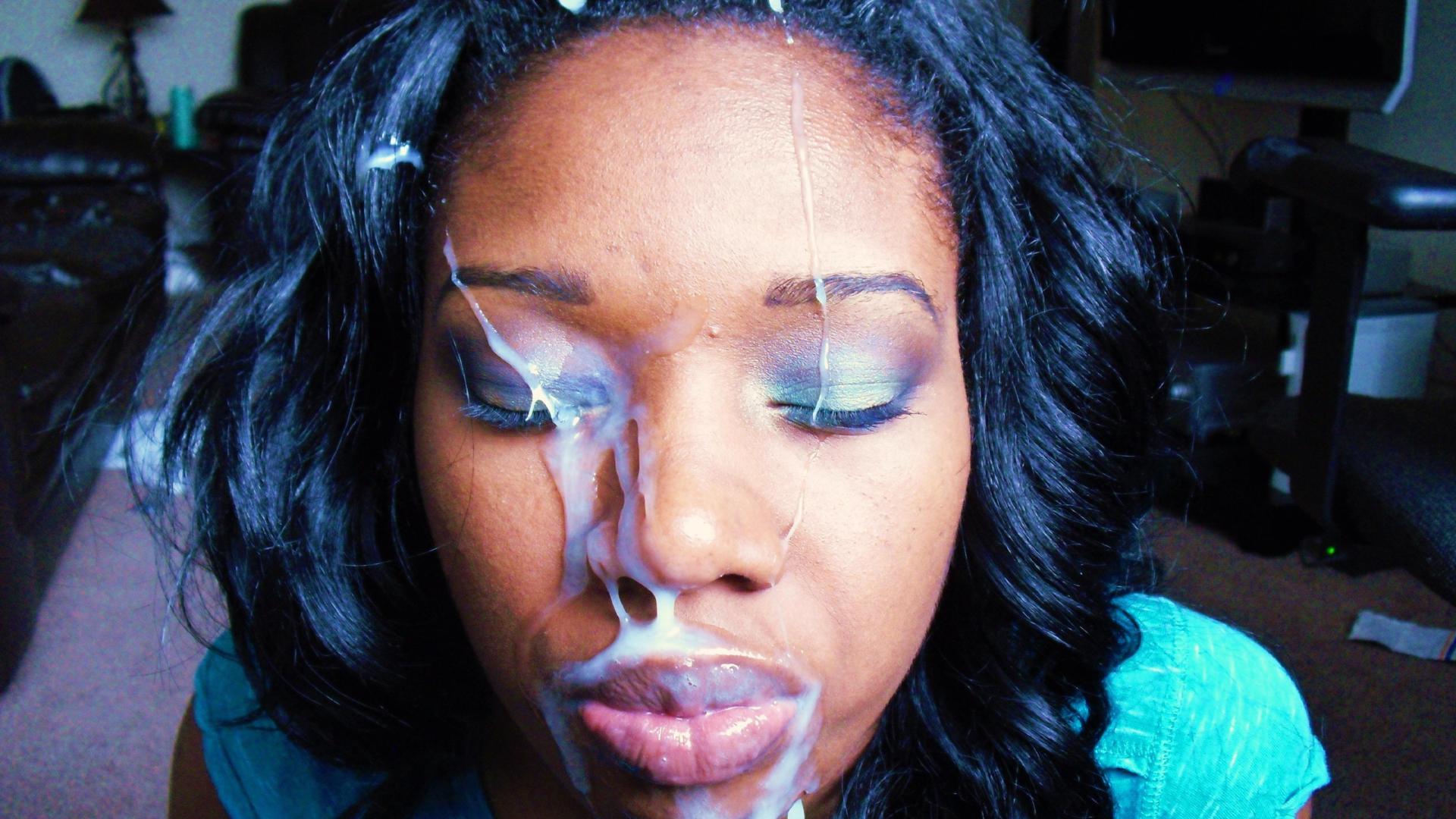 ebony, amateur, sexy babe, casual wear, close up, face, hardcore, facial, cum, sperm, closed eyes, hi-q, hq porn, malena dreams