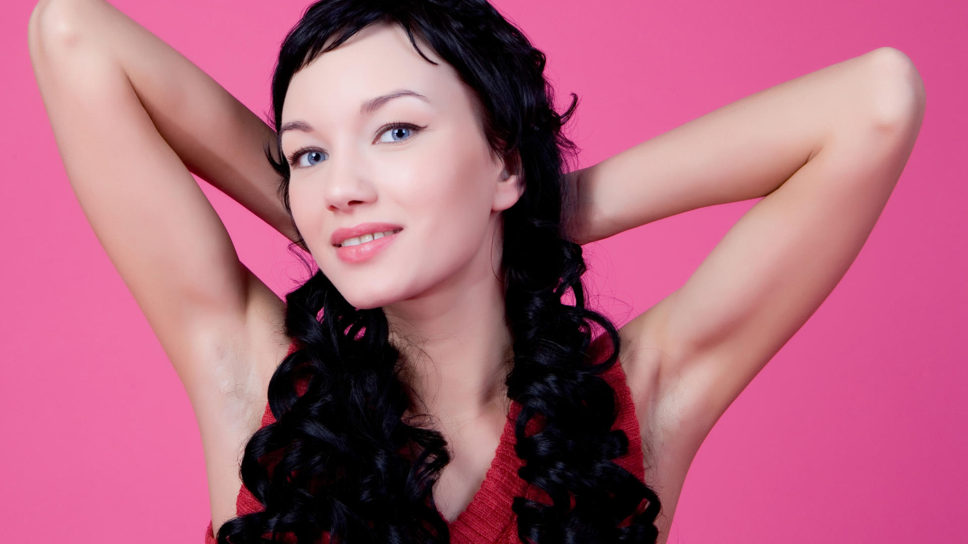 brunette, model, blue eyes, loreen, loreen a, loren